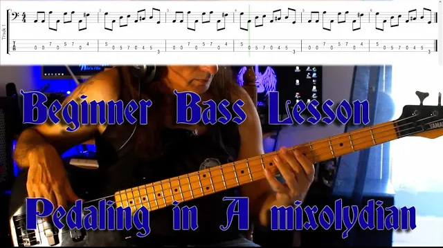 pedaling bass exercise